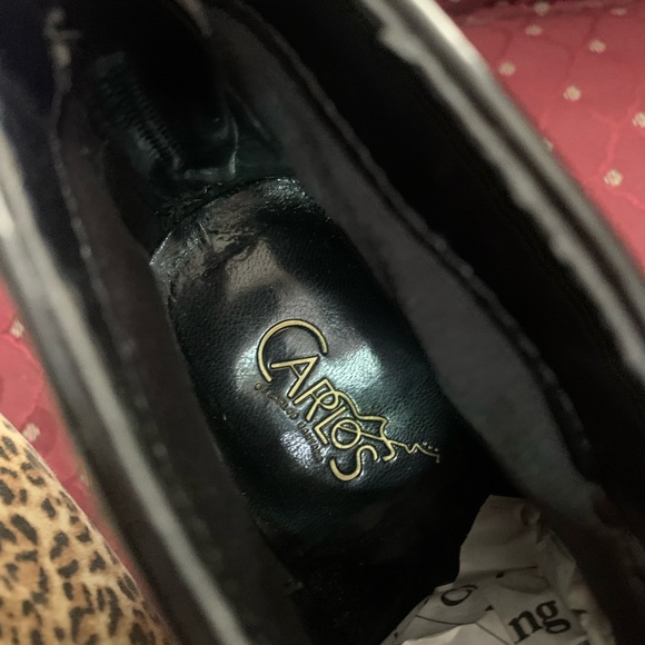 Carlos by Carlos Santana Women's Pizazz - Leopard Heeled Bootie - 6.5 M - Picture 7 of 8